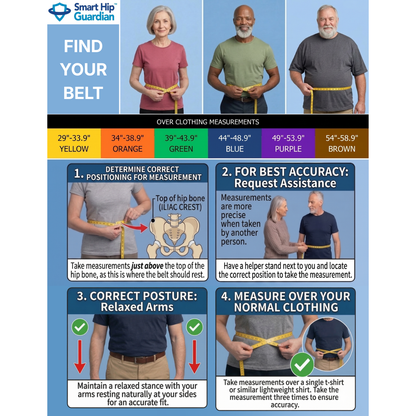 Smart Hip Guardian Smart Sensing Belt (2-pack)